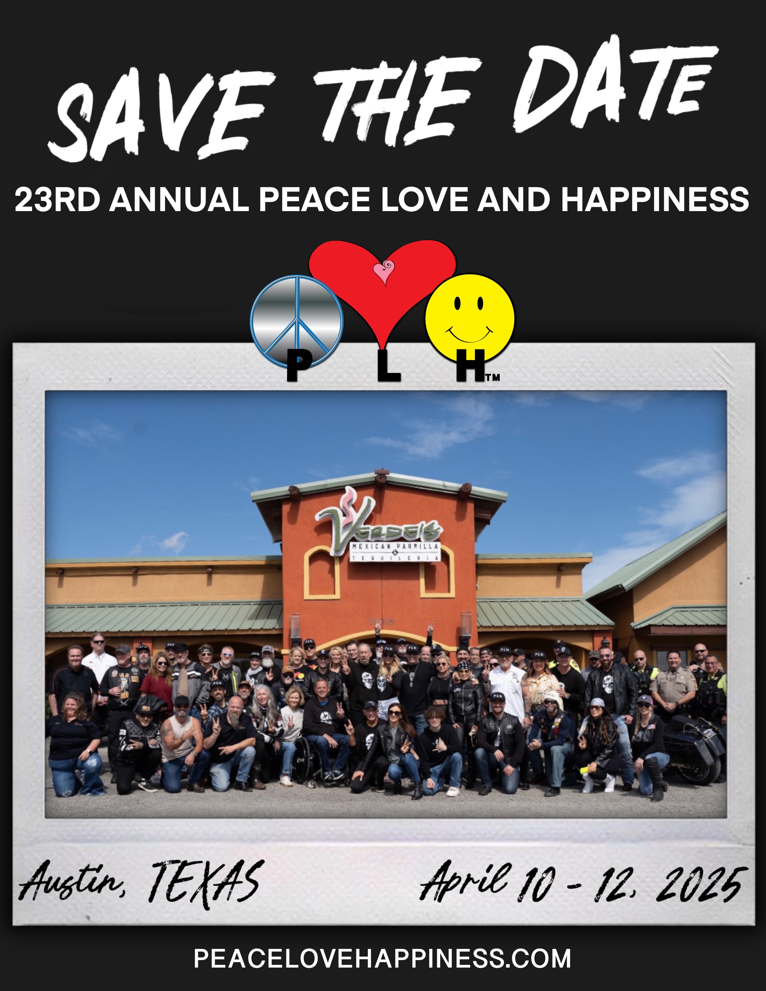 Peace*Love*happiness Motorcycle Ride - April 10-12, 2025